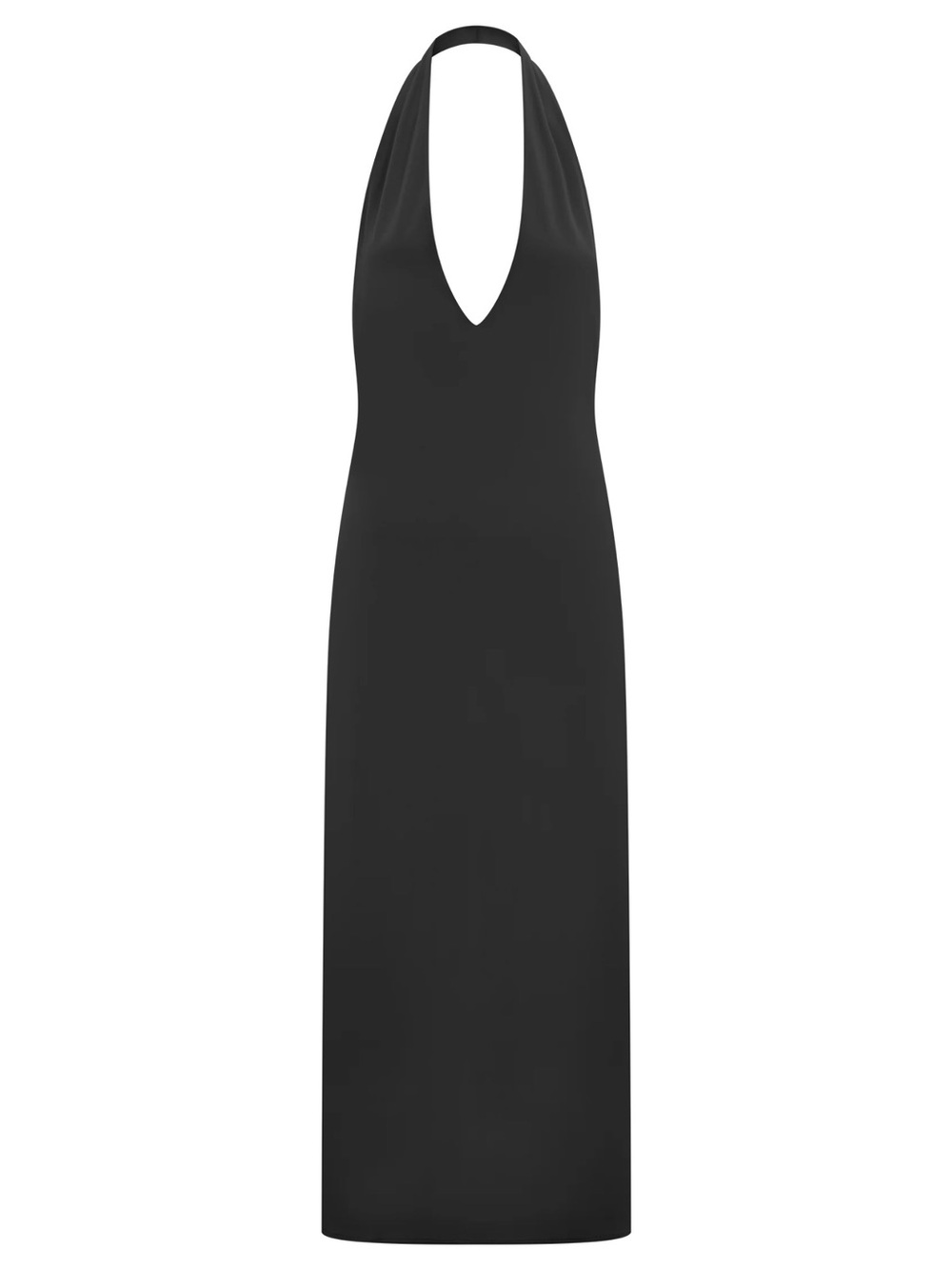 MESHKI US Genie Slinky Halter Midi Dress - Picture 7 of 8